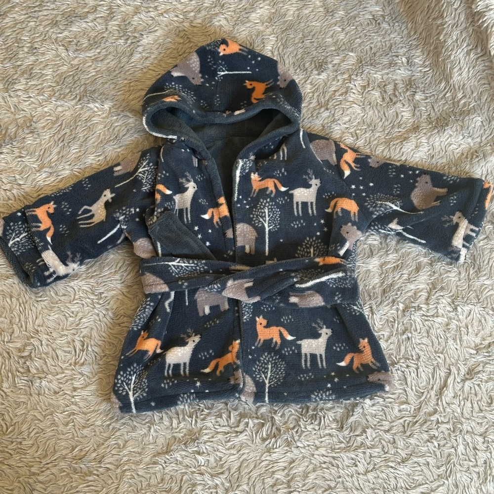 Baby Robe with hood